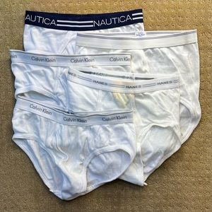 (Not so White) Custom Briefs bundle Mens S (28-30”)